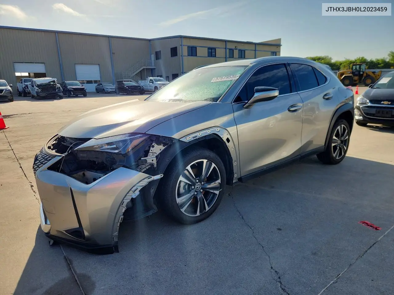 2020 Lexus Ux 200 VIN: JTHX3JBH0L2023459 Lot: 57679536