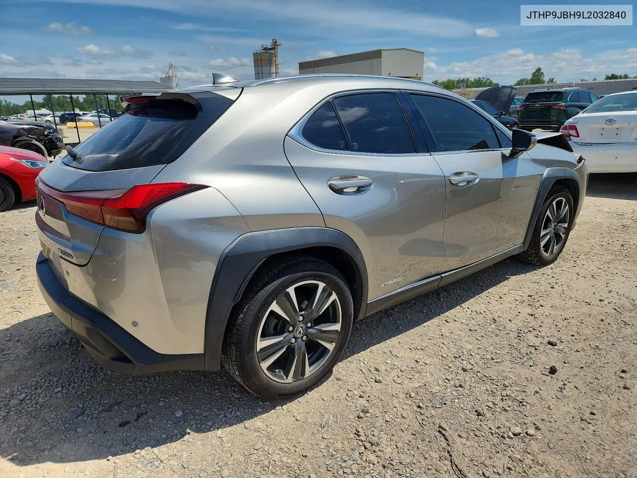 2020 Lexus Ux 250H VIN: JTHP9JBH9L2032840 Lot: 58198246