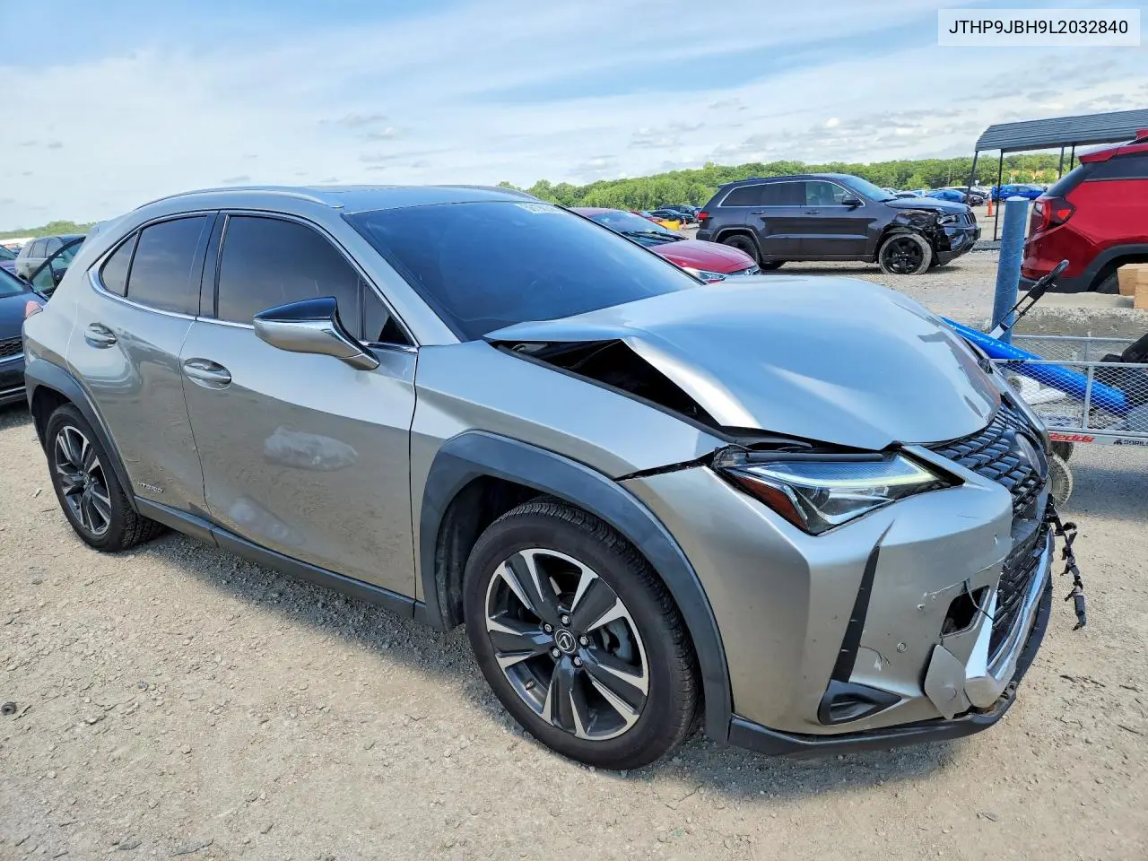 2020 Lexus Ux 250H VIN: JTHP9JBH9L2032840 Lot: 58198246