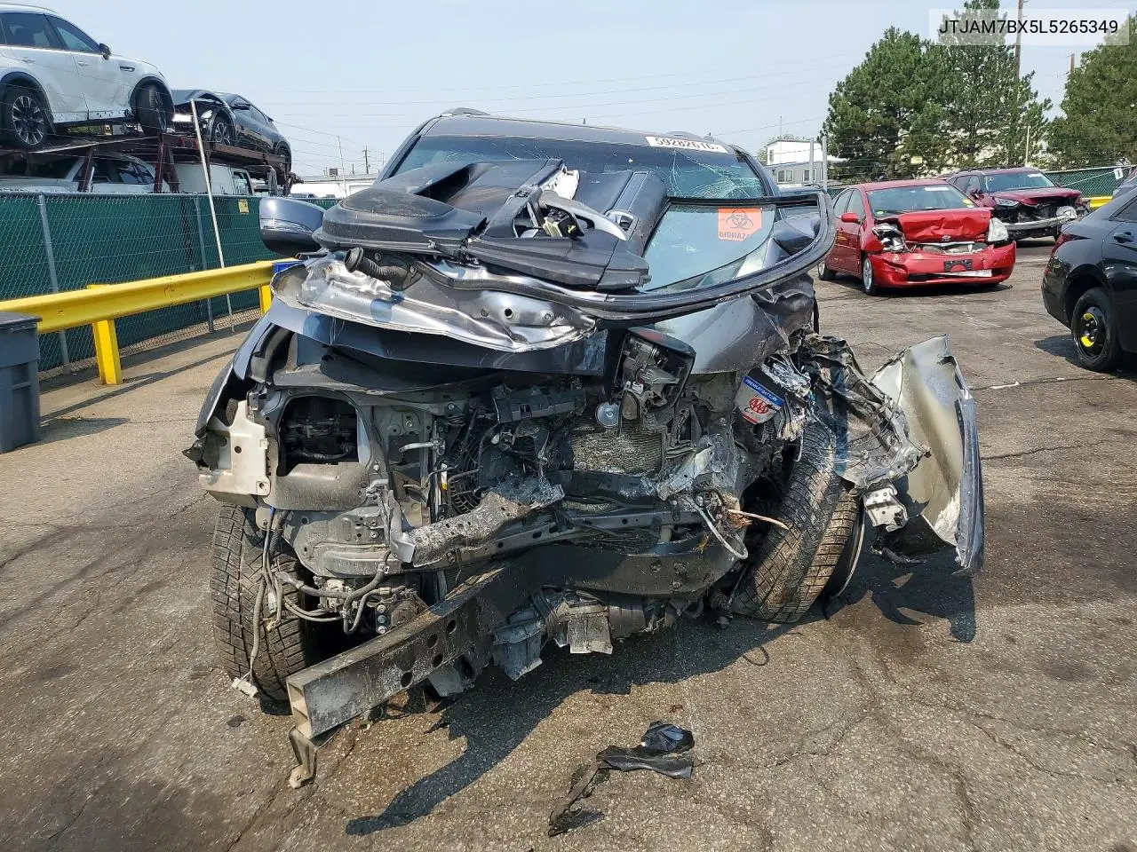 2020 Lexus Gx 460 Premium VIN: JTJAM7BX5L5265349 Lot: 59282616