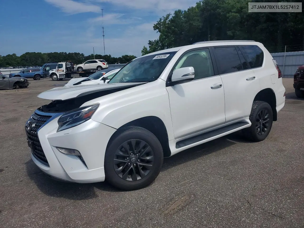 2020 Lexus Gx 460 Premium VIN: JTJAM7BX1L5257412 Lot: 59845206
