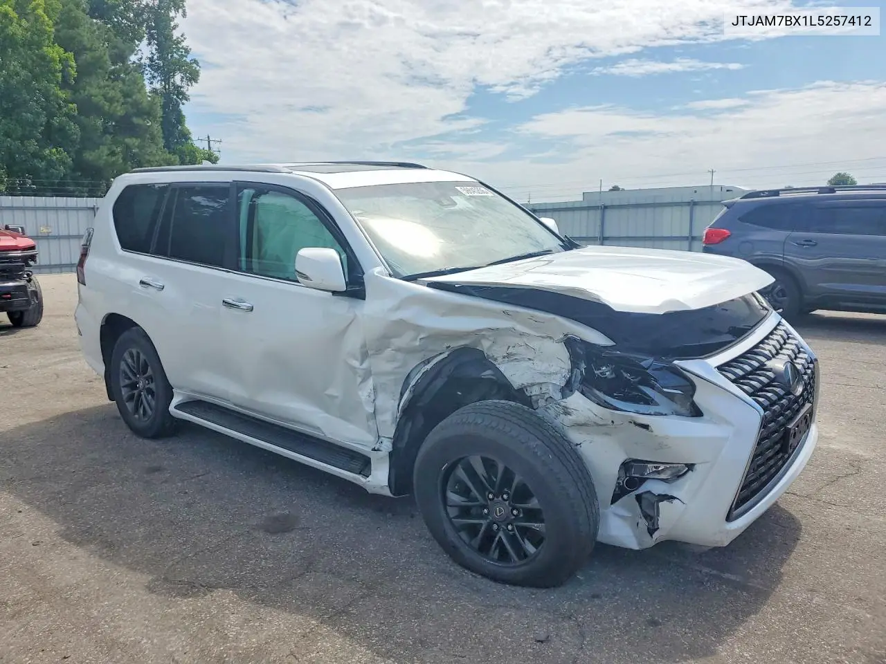 2020 Lexus Gx 460 Premium VIN: JTJAM7BX1L5257412 Lot: 59845206