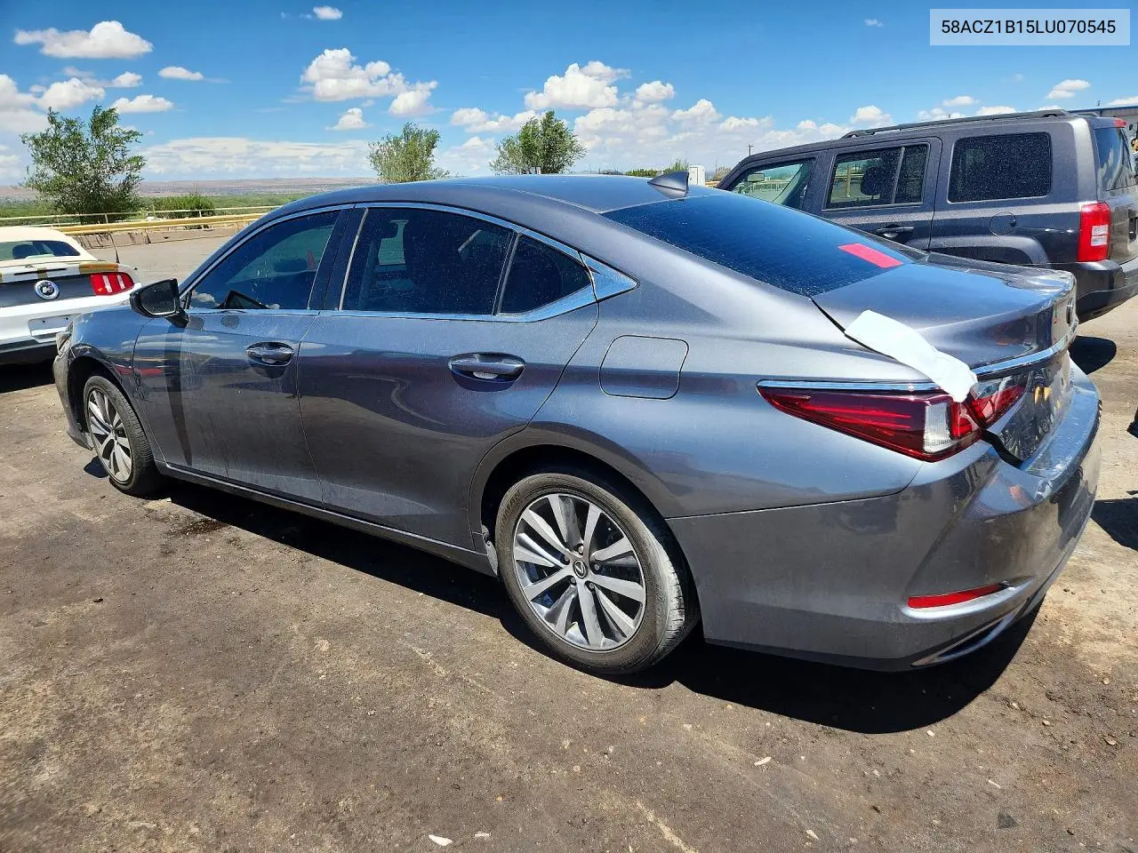 2020 Lexus Es 350 Base VIN: 58ACZ1B15LU070545 Lot: 62322776
