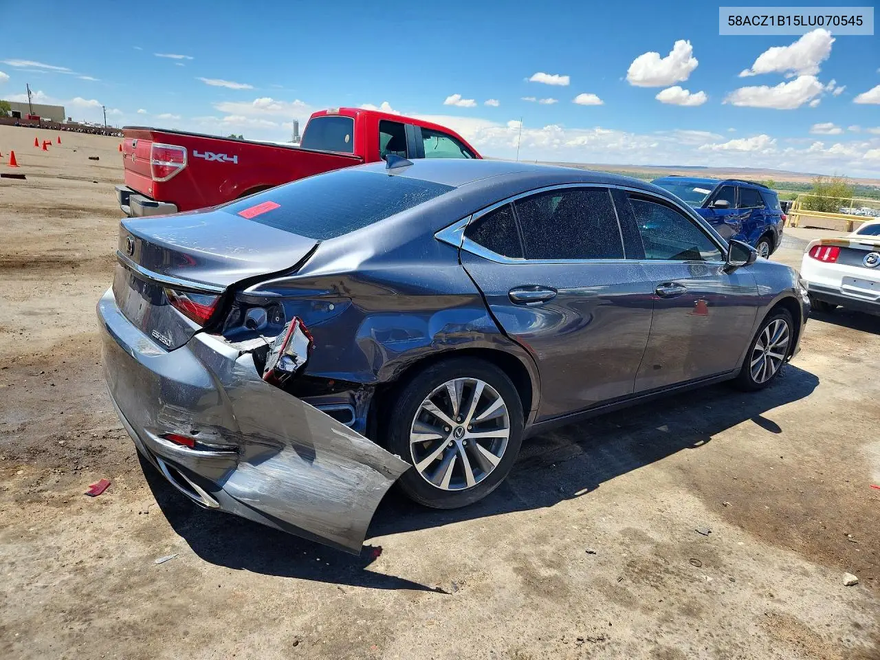 2020 Lexus Es 350 Base VIN: 58ACZ1B15LU070545 Lot: 62322776