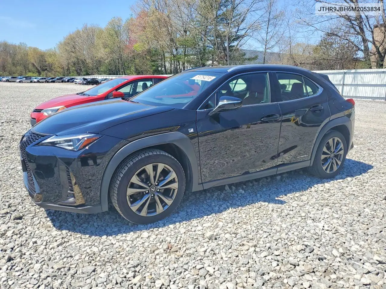 2021 Lexus Ux 250H VIN: JTHR9JBH6M2053834 Lot: 51754216