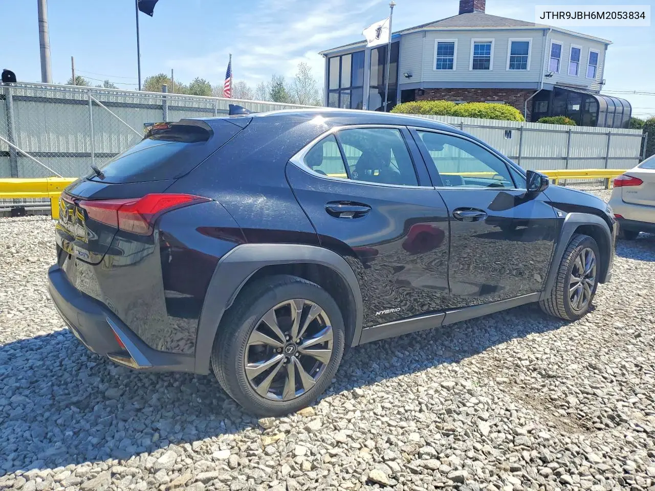 2021 Lexus Ux 250H VIN: JTHR9JBH6M2053834 Lot: 51754216