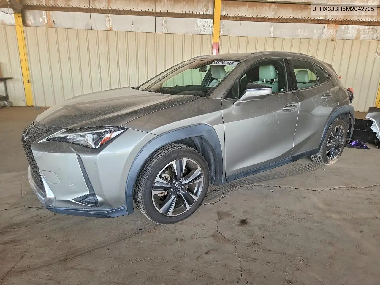 2021 Lexus Ux 200 VIN: JTHX3JBH5M2042705 Lot: 53285046