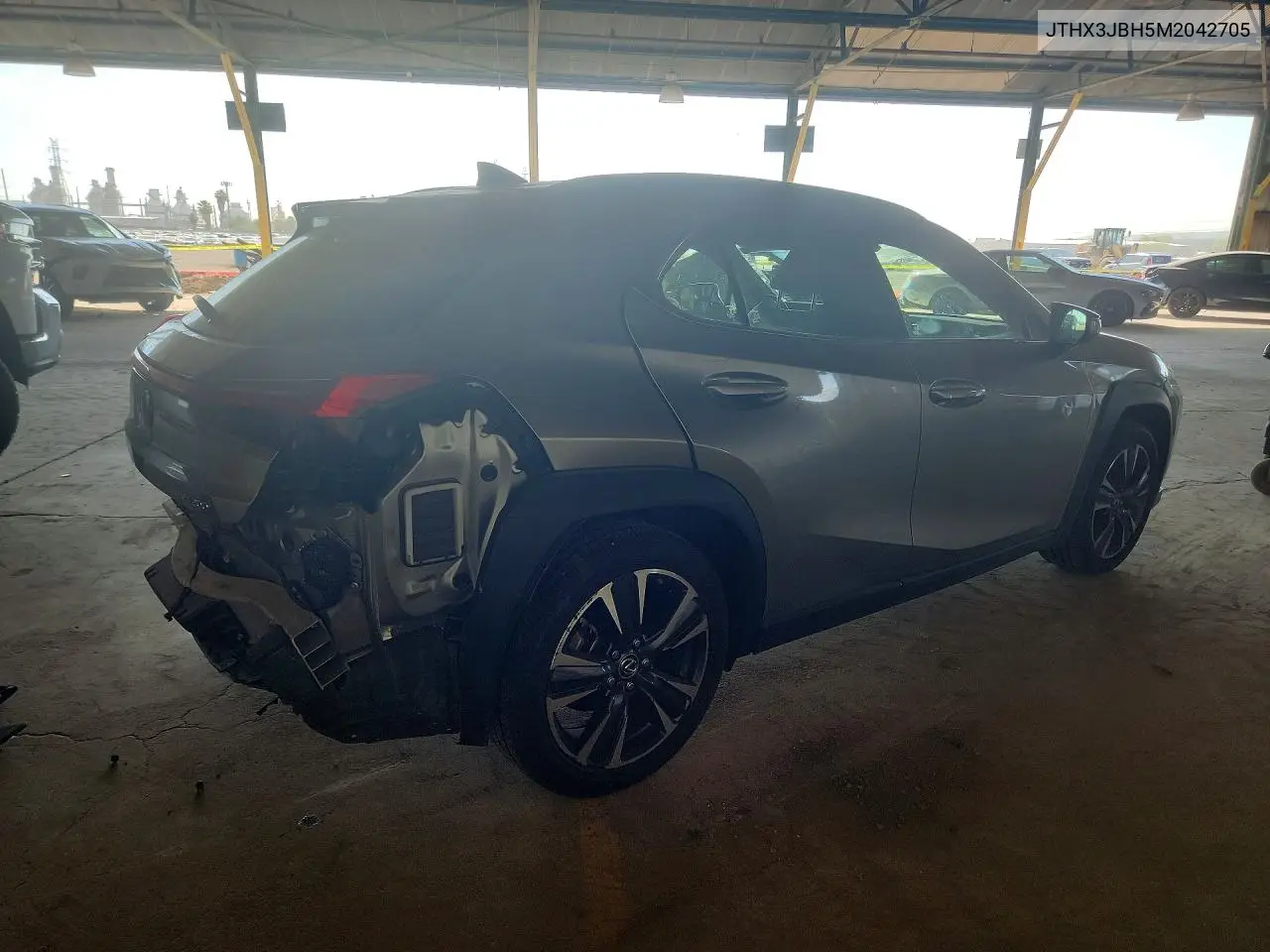 2021 Lexus Ux 200 VIN: JTHX3JBH5M2042705 Lot: 53285046