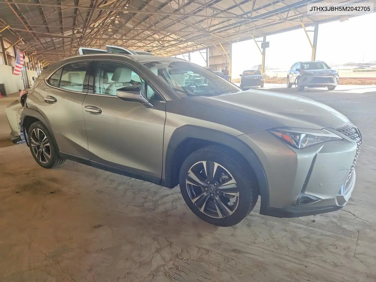 2021 Lexus Ux 200 VIN: JTHX3JBH5M2042705 Lot: 53285046