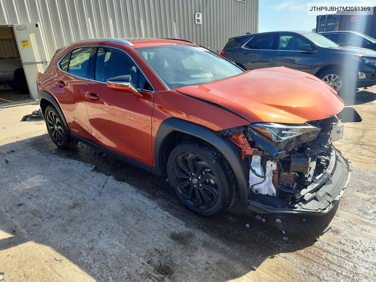 2021 Lexus Ux 250H VIN: JTHP9JBH7M2051369 Lot: 54704736