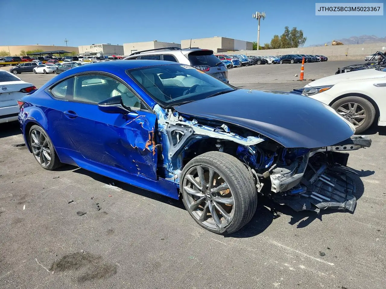 2021 Lexus Rc 350 F Sport VIN: JTHGZ5BC3M5023367 Lot: 54789026