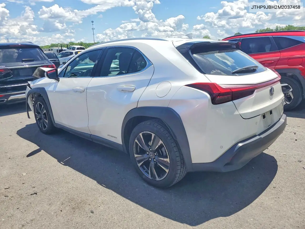 2021 Lexus Ux 250H VIN: JTHP9JBH2M2037458 Lot: 55424566