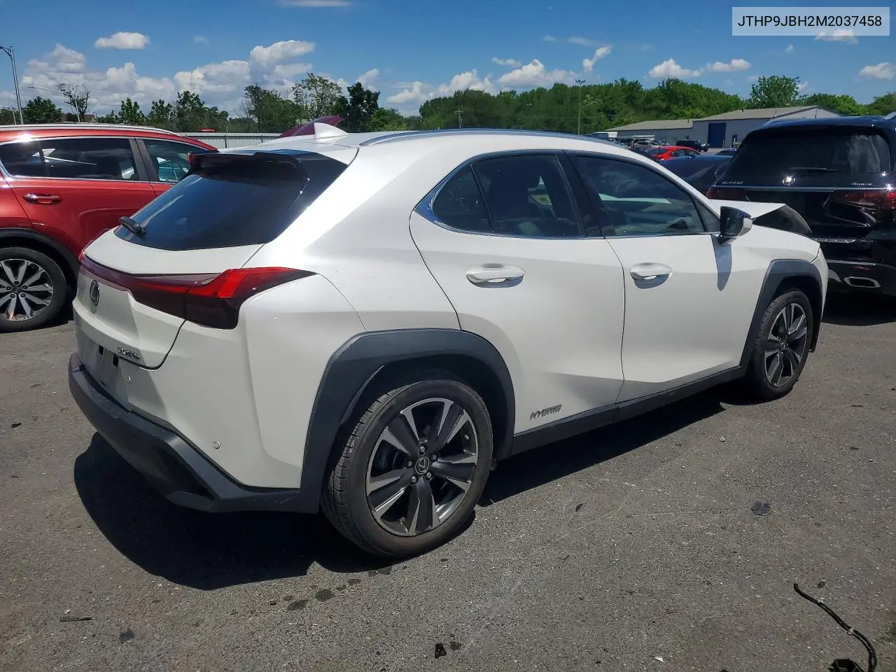 2021 Lexus Ux 250H VIN: JTHP9JBH2M2037458 Lot: 55424566
