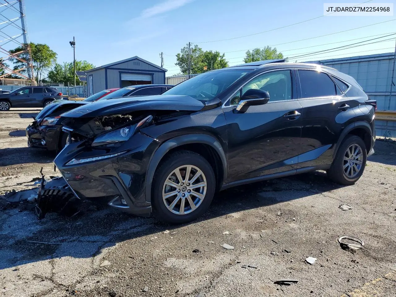 2021 Lexus Nx 300 Base VIN: JTJDARDZ7M2254968 Lot: 56582936