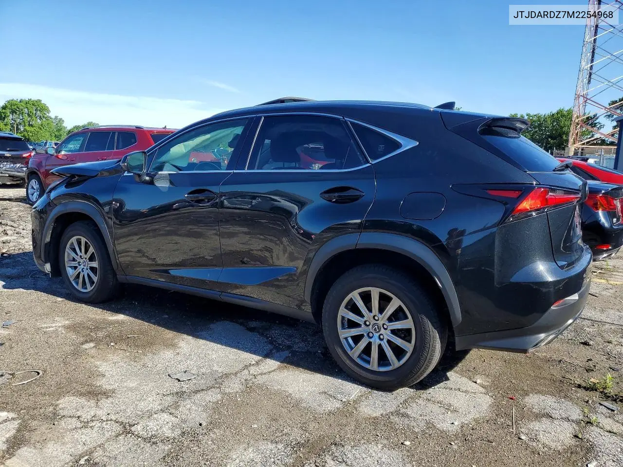 2021 Lexus Nx 300 Base VIN: JTJDARDZ7M2254968 Lot: 56582936