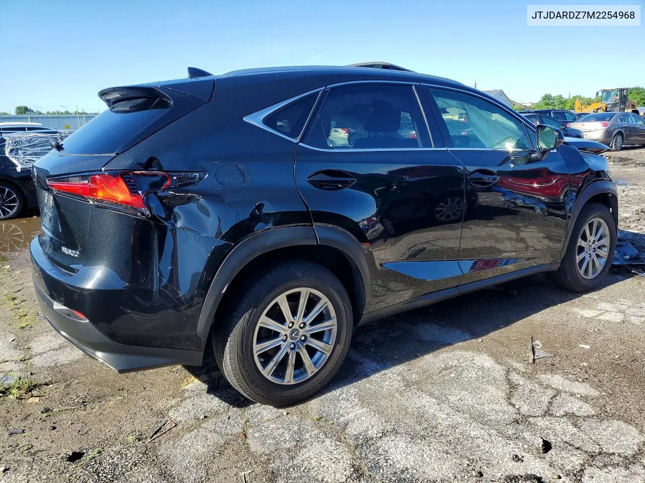 2021 Lexus Nx 300 Base VIN: JTJDARDZ7M2254968 Lot: 56582936