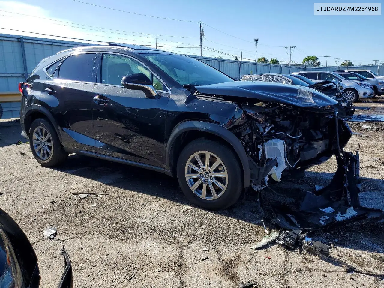 2021 Lexus Nx 300 Base VIN: JTJDARDZ7M2254968 Lot: 56582936