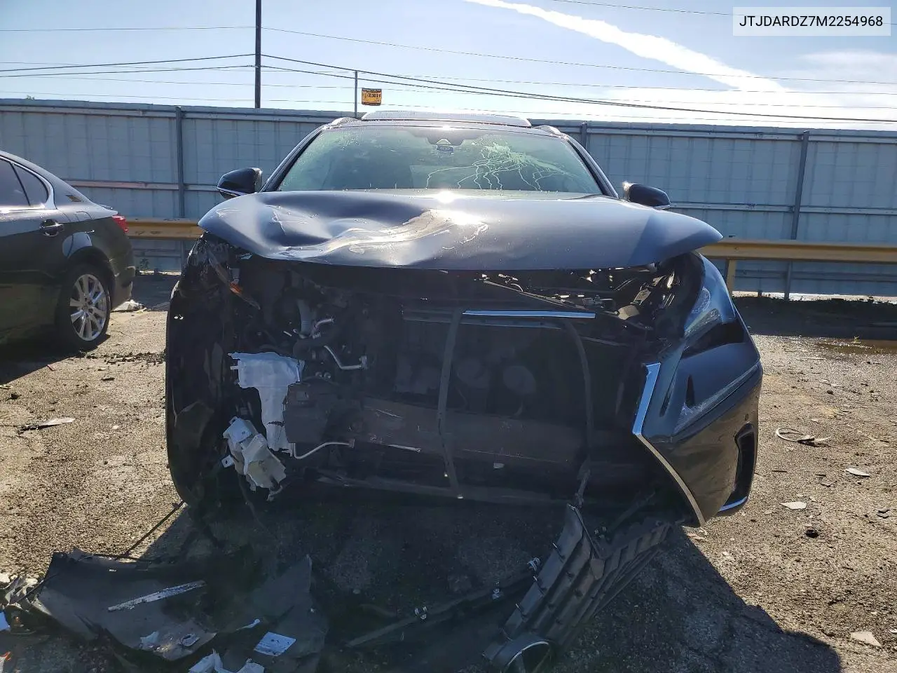 2021 Lexus Nx 300 Base VIN: JTJDARDZ7M2254968 Lot: 56582936