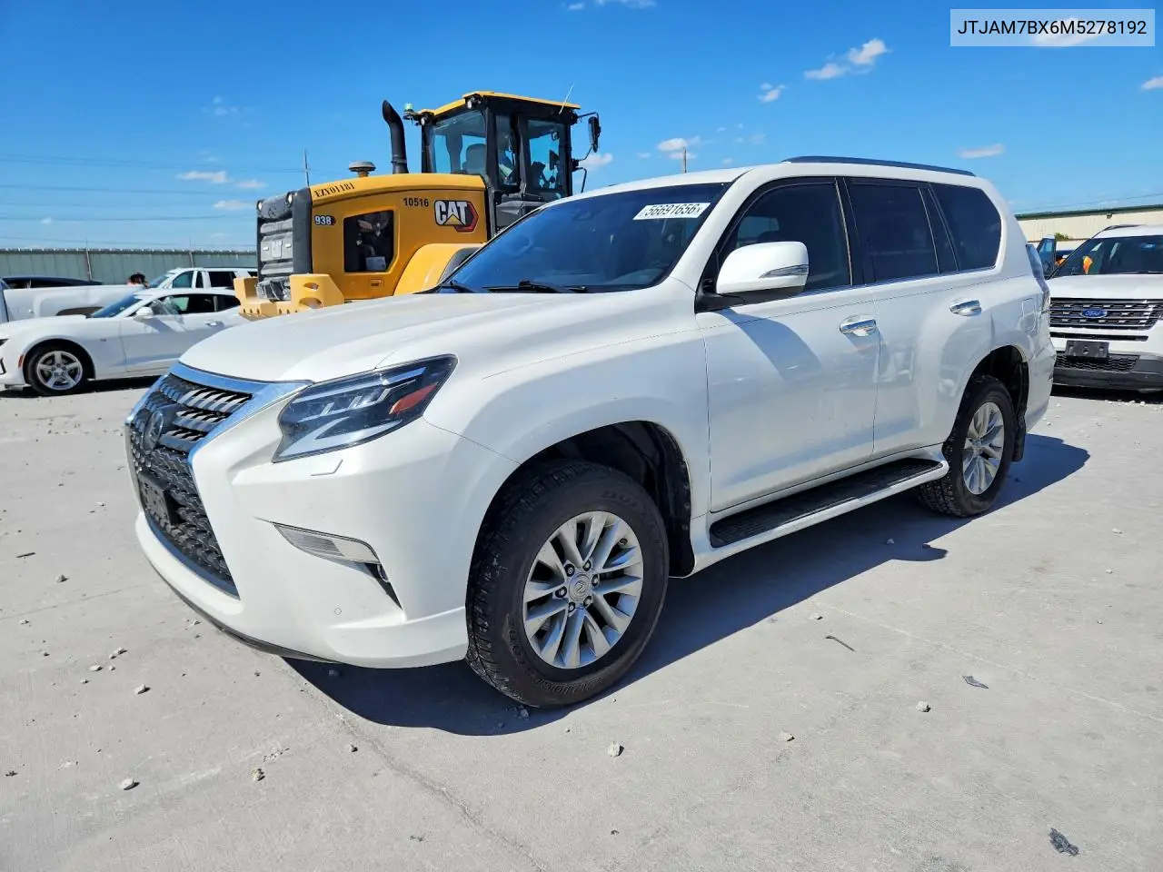 2021 Lexus Gx 460 Premium VIN: JTJAM7BX6M5278192 Lot: 56691656