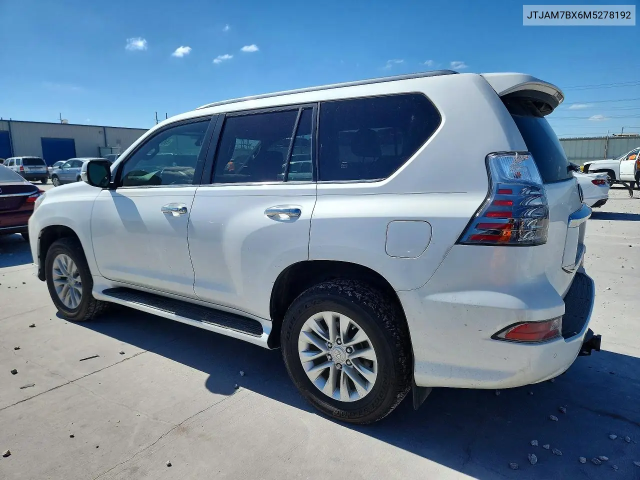 2021 Lexus Gx 460 Premium VIN: JTJAM7BX6M5278192 Lot: 56691656