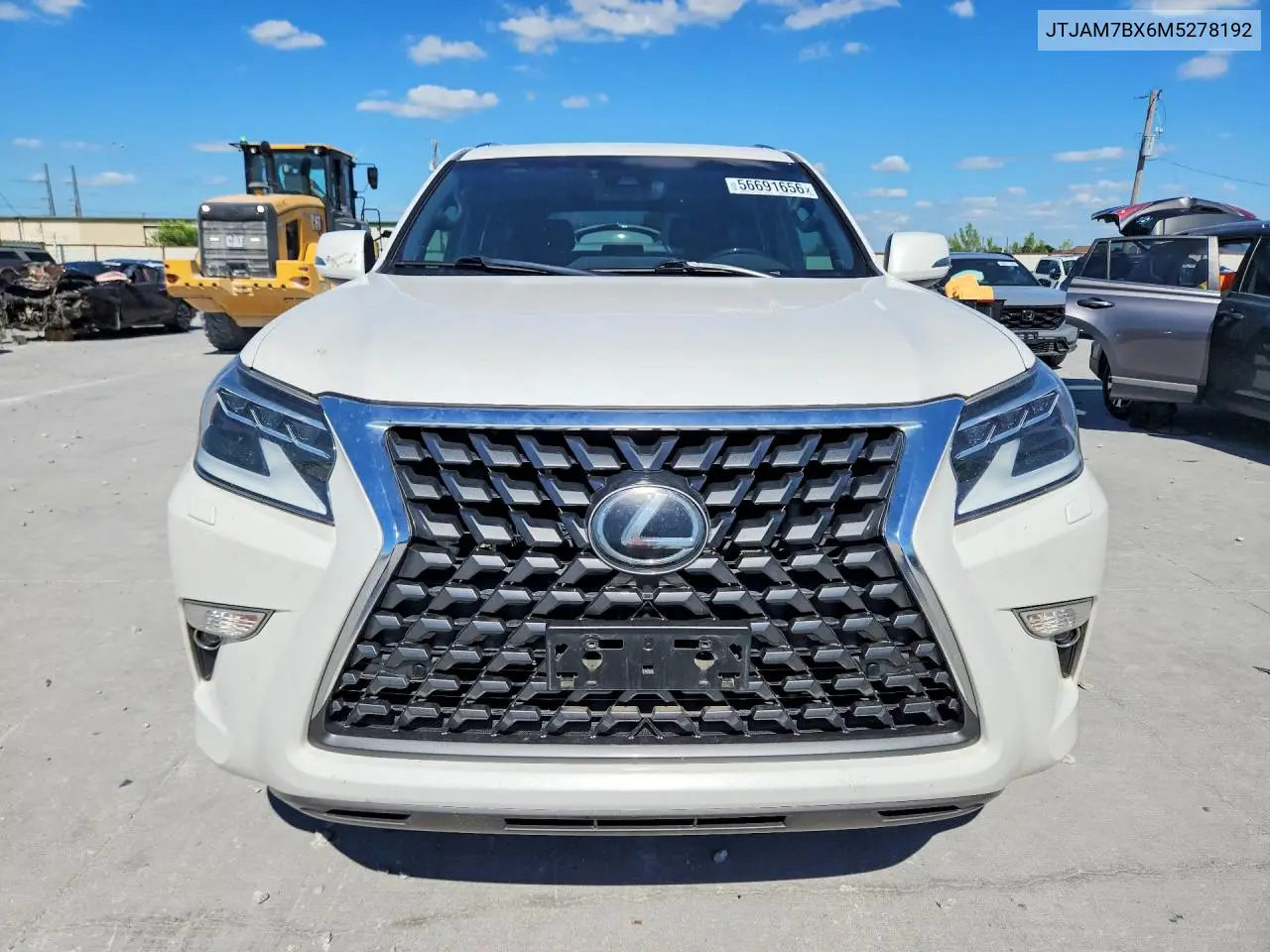 2021 Lexus Gx 460 Premium VIN: JTJAM7BX6M5278192 Lot: 56691656