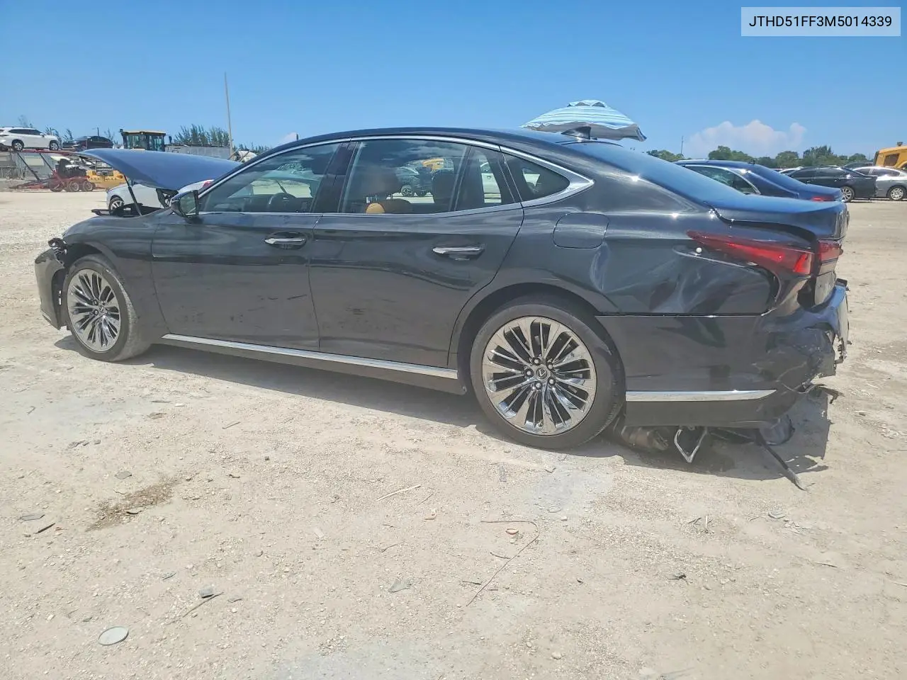 2021 Lexus Ls 500 Base VIN: JTHD51FF3M5014339 Lot: 58204206