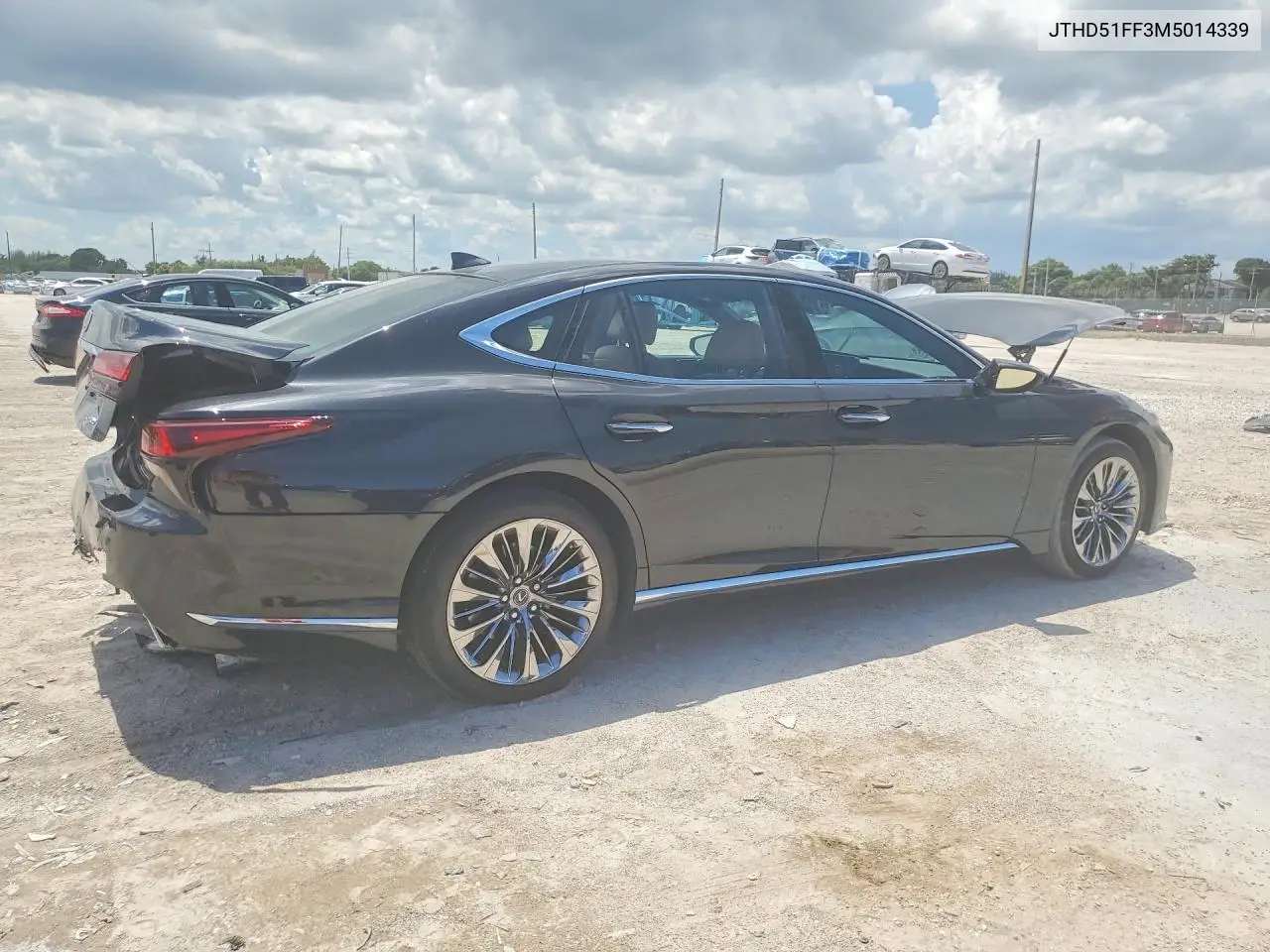 2021 Lexus Ls 500 Base VIN: JTHD51FF3M5014339 Lot: 58204206