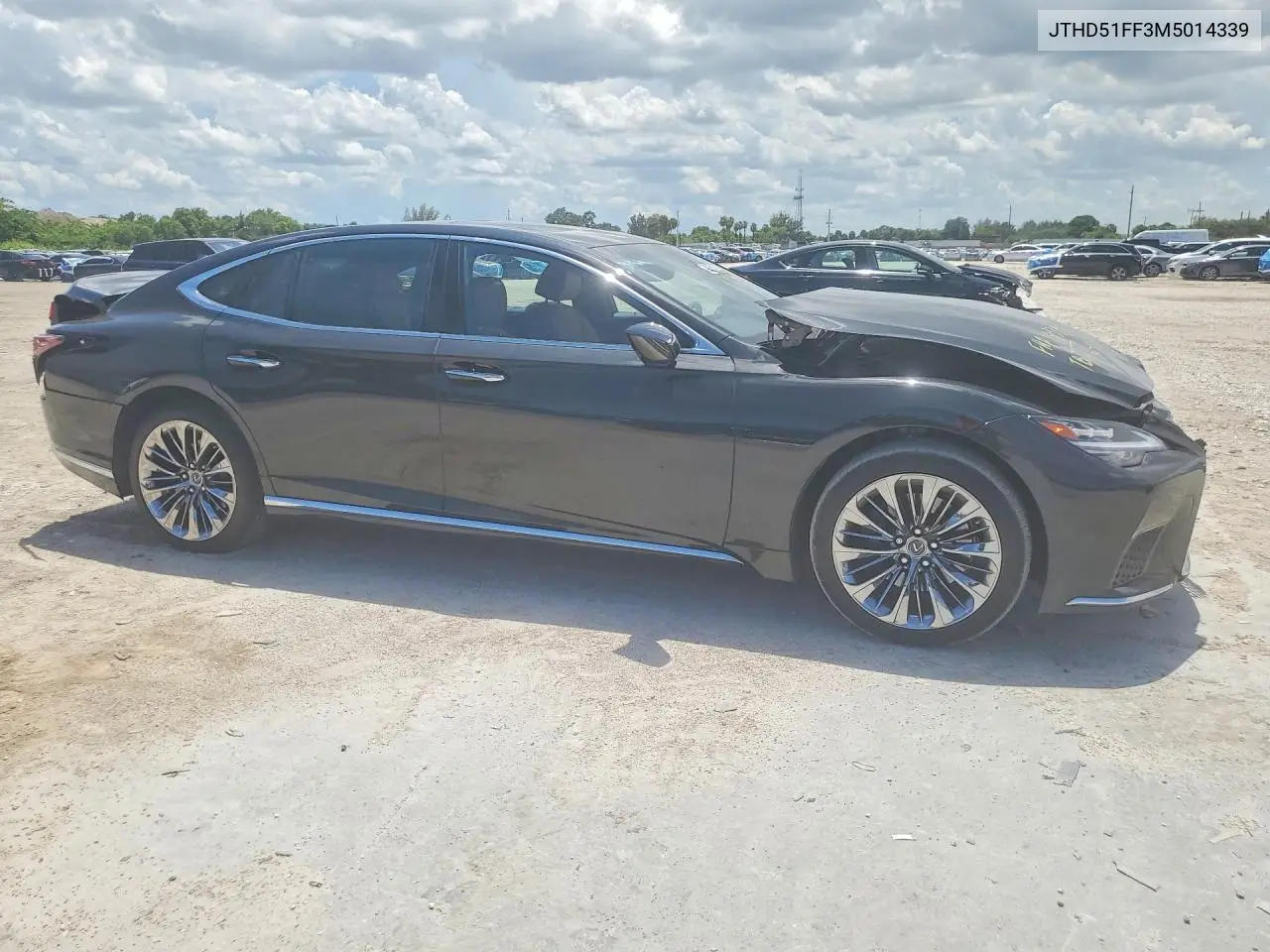 2021 Lexus Ls 500 Base VIN: JTHD51FF3M5014339 Lot: 58204206