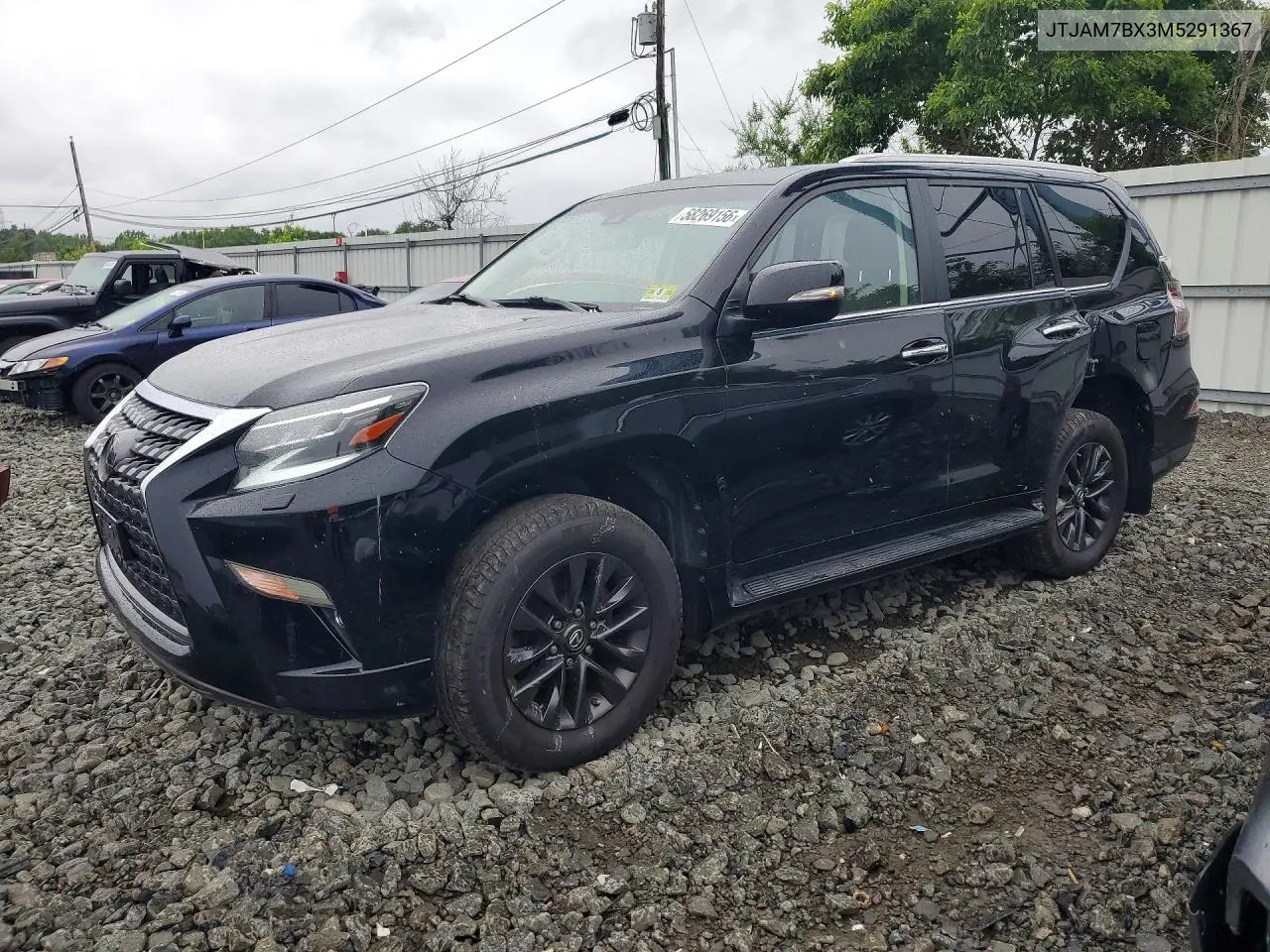 2021 Lexus Gx 460 Premium VIN: JTJAM7BX3M5291367 Lot: 58269156