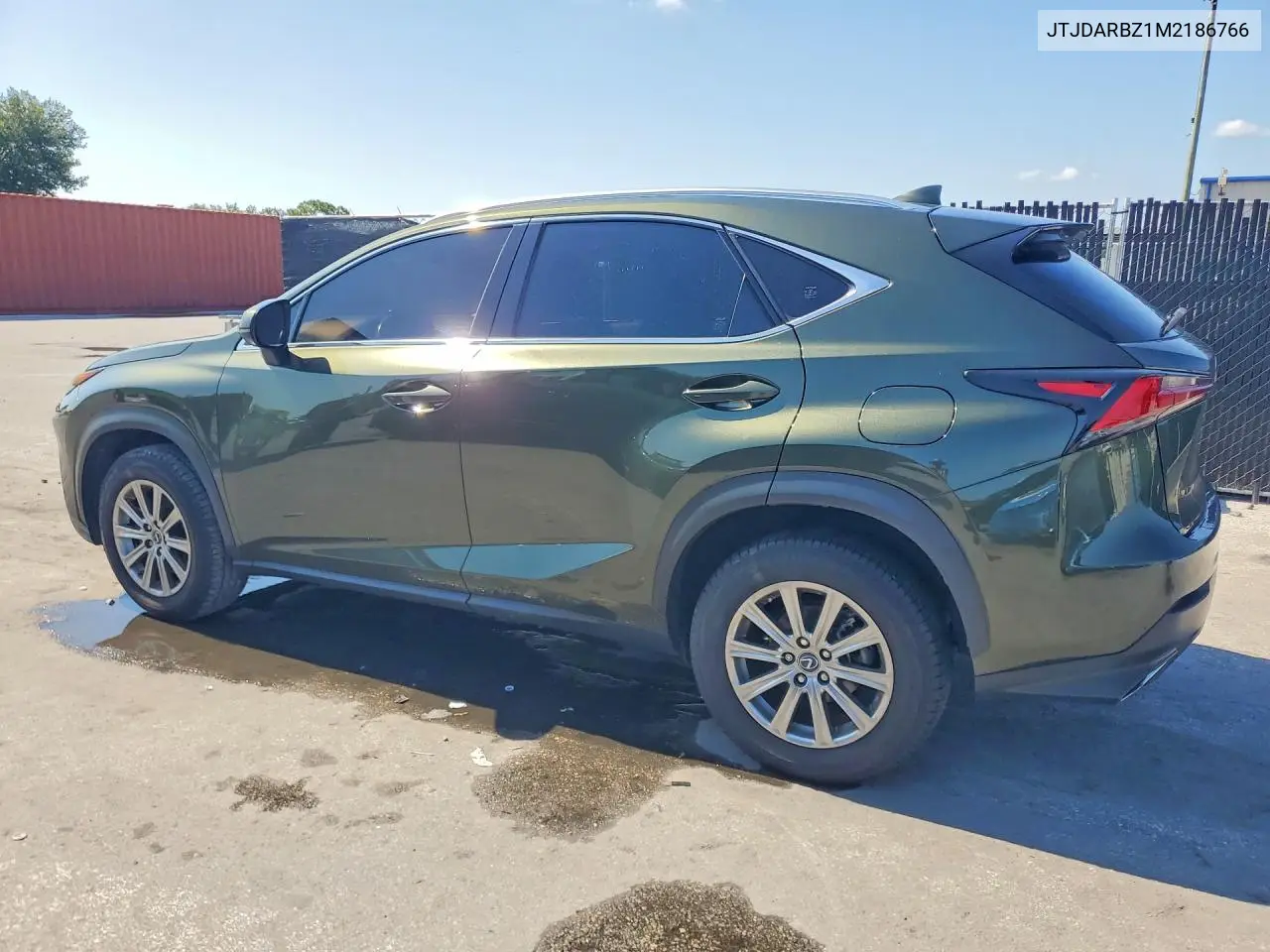 2021 Lexus Nx 300 Base VIN: JTJDARBZ1M2186766 Lot: 59881646