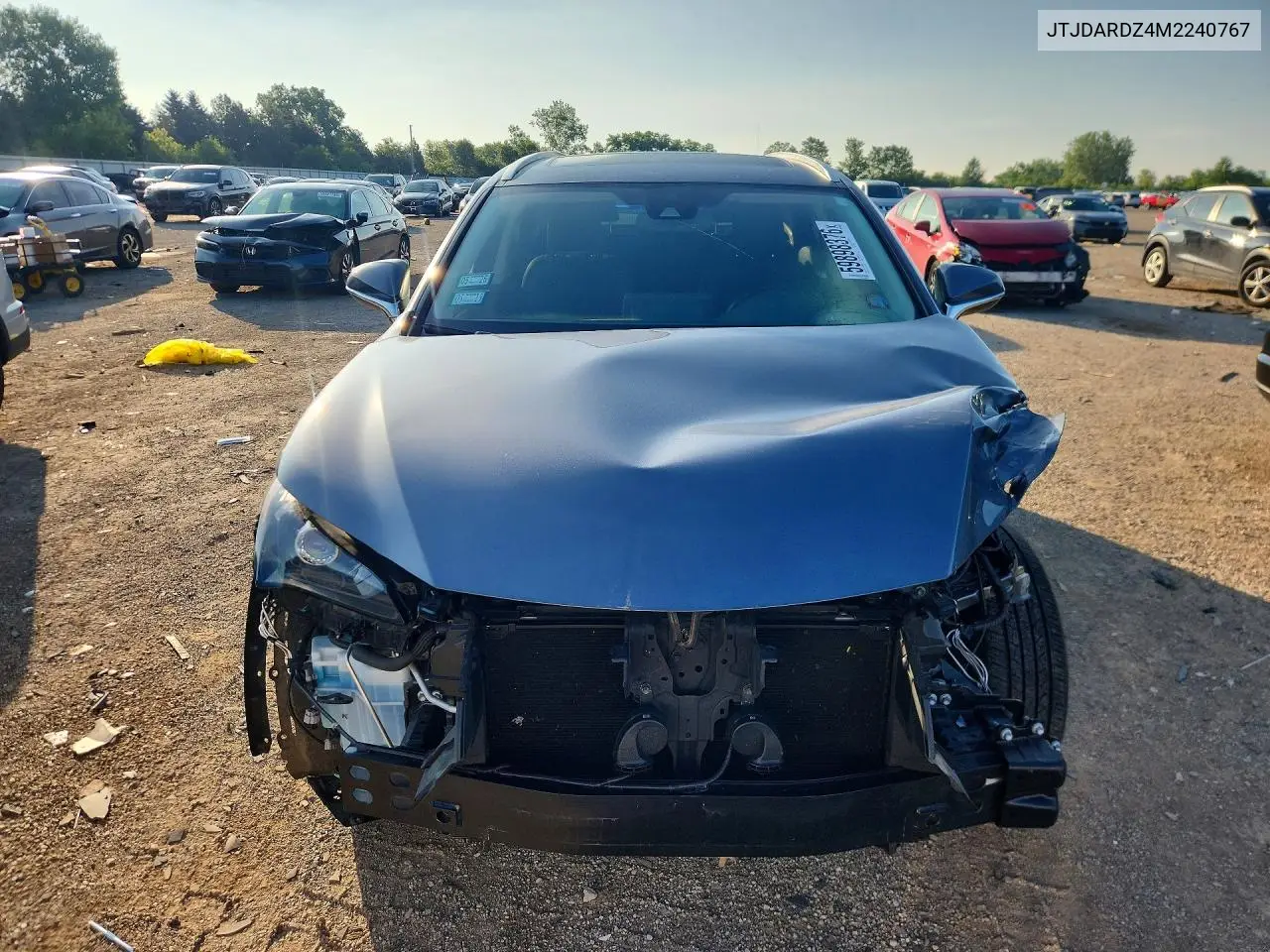 2021 Lexus Nx 300 Base VIN: JTJDARDZ4M2240767 Lot: 59898376