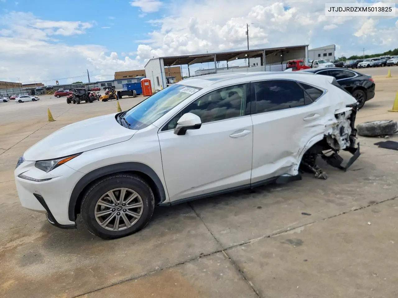 2021 Lexus Nx 300H Base VIN: JTJDJRDZXM5013825 Lot: 60961476