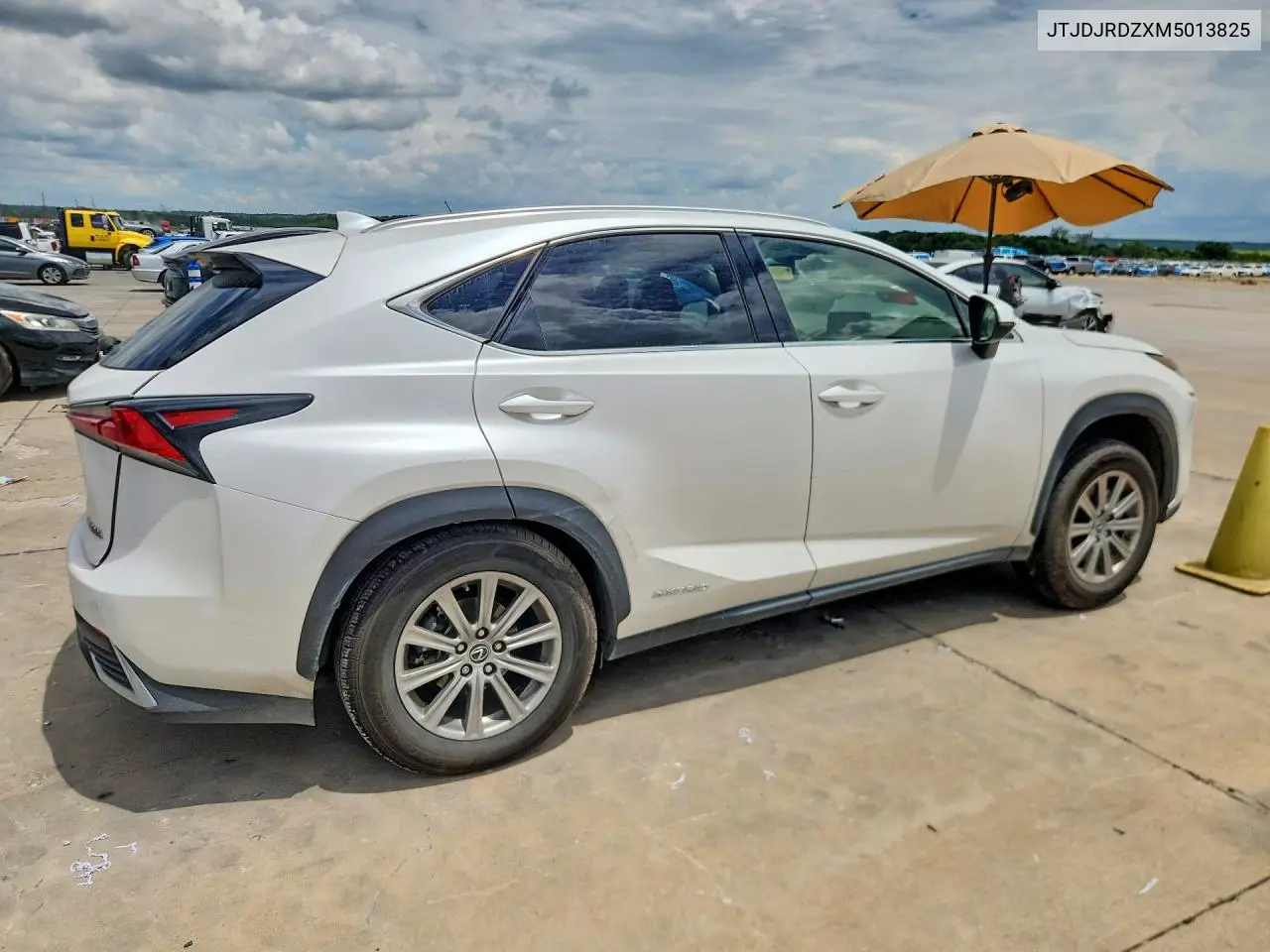 2021 Lexus Nx 300H Base VIN: JTJDJRDZXM5013825 Lot: 60961476