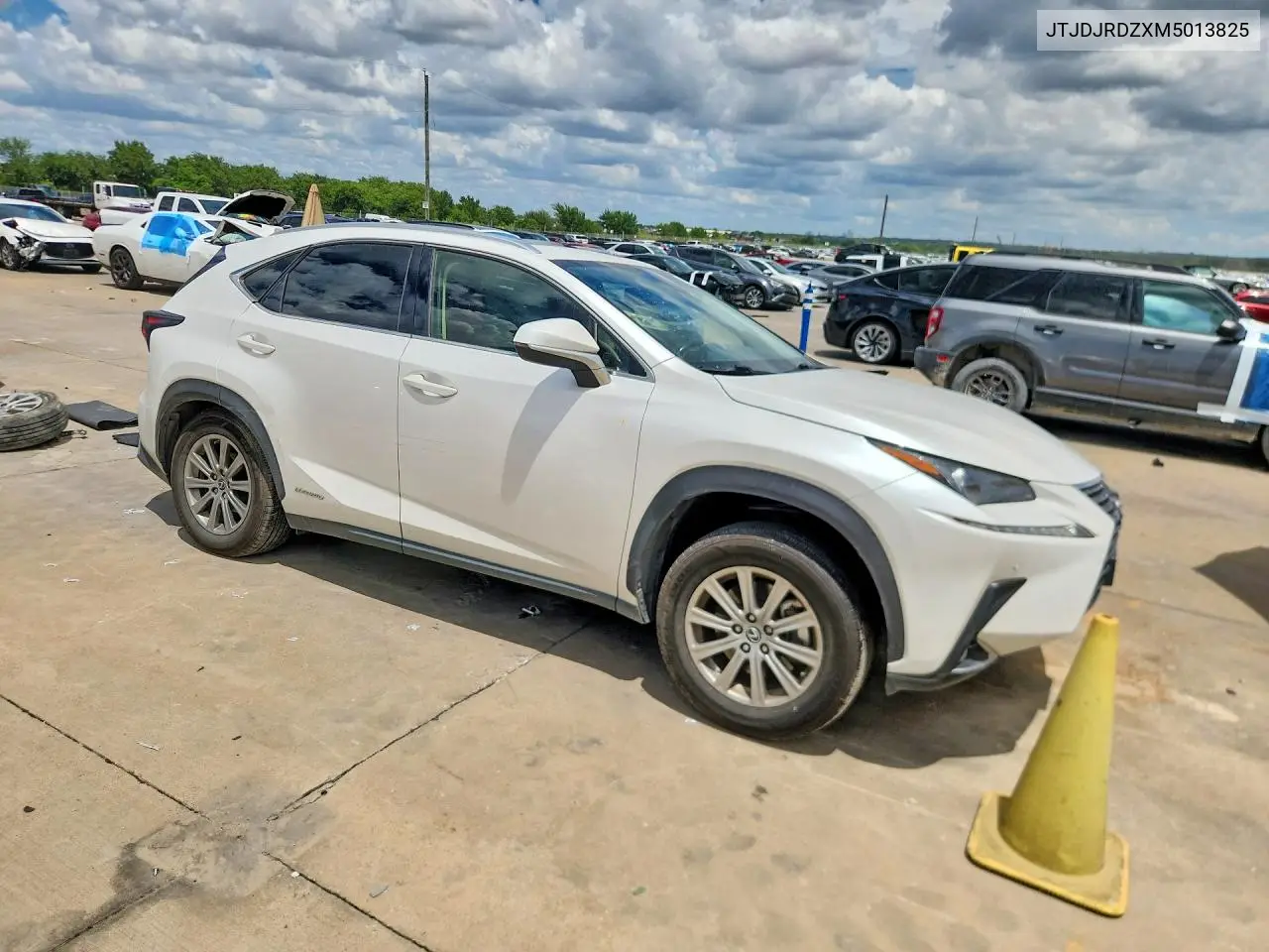 2021 Lexus Nx 300H Base VIN: JTJDJRDZXM5013825 Lot: 60961476