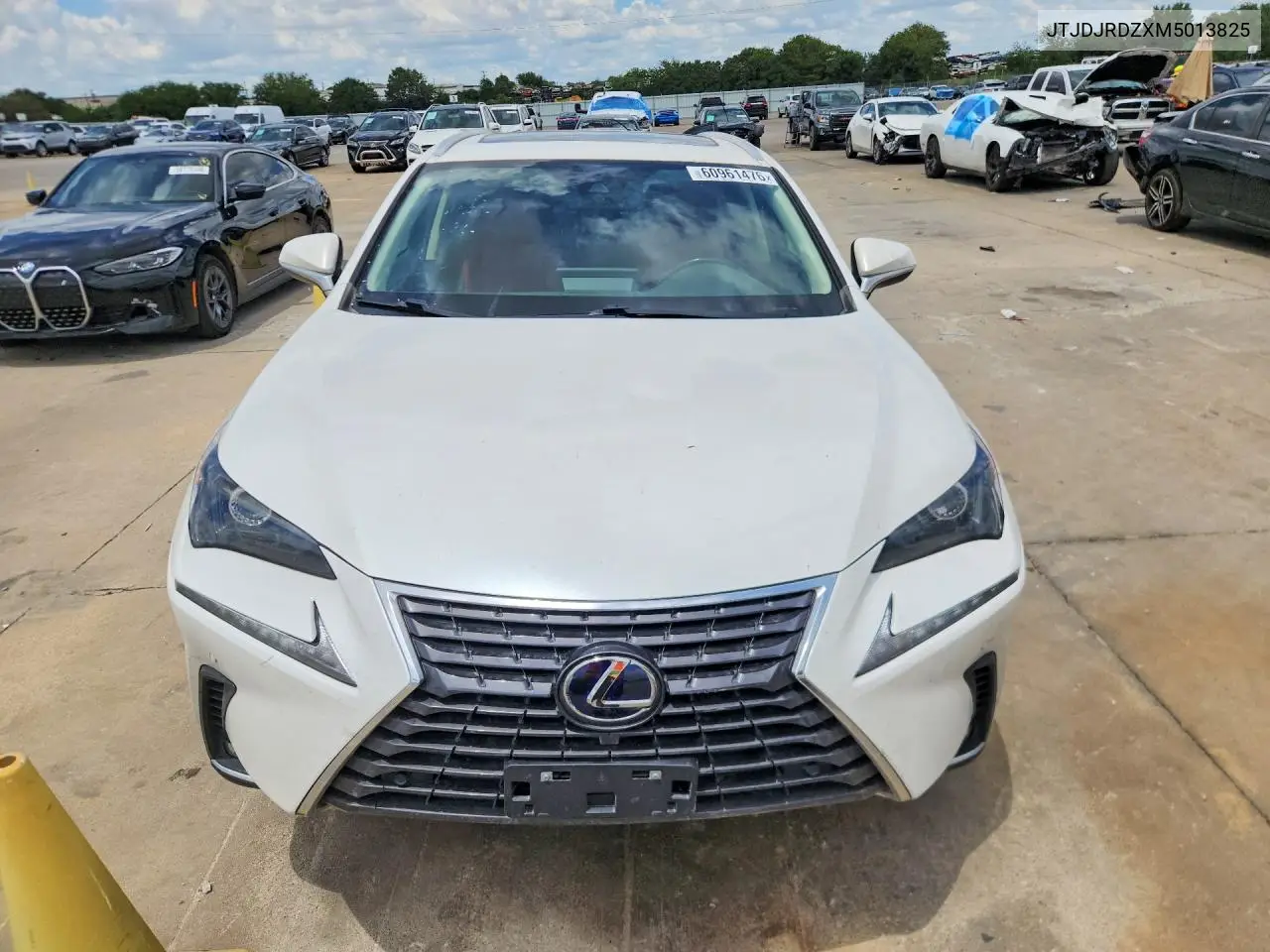 2021 Lexus Nx 300H Base VIN: JTJDJRDZXM5013825 Lot: 60961476