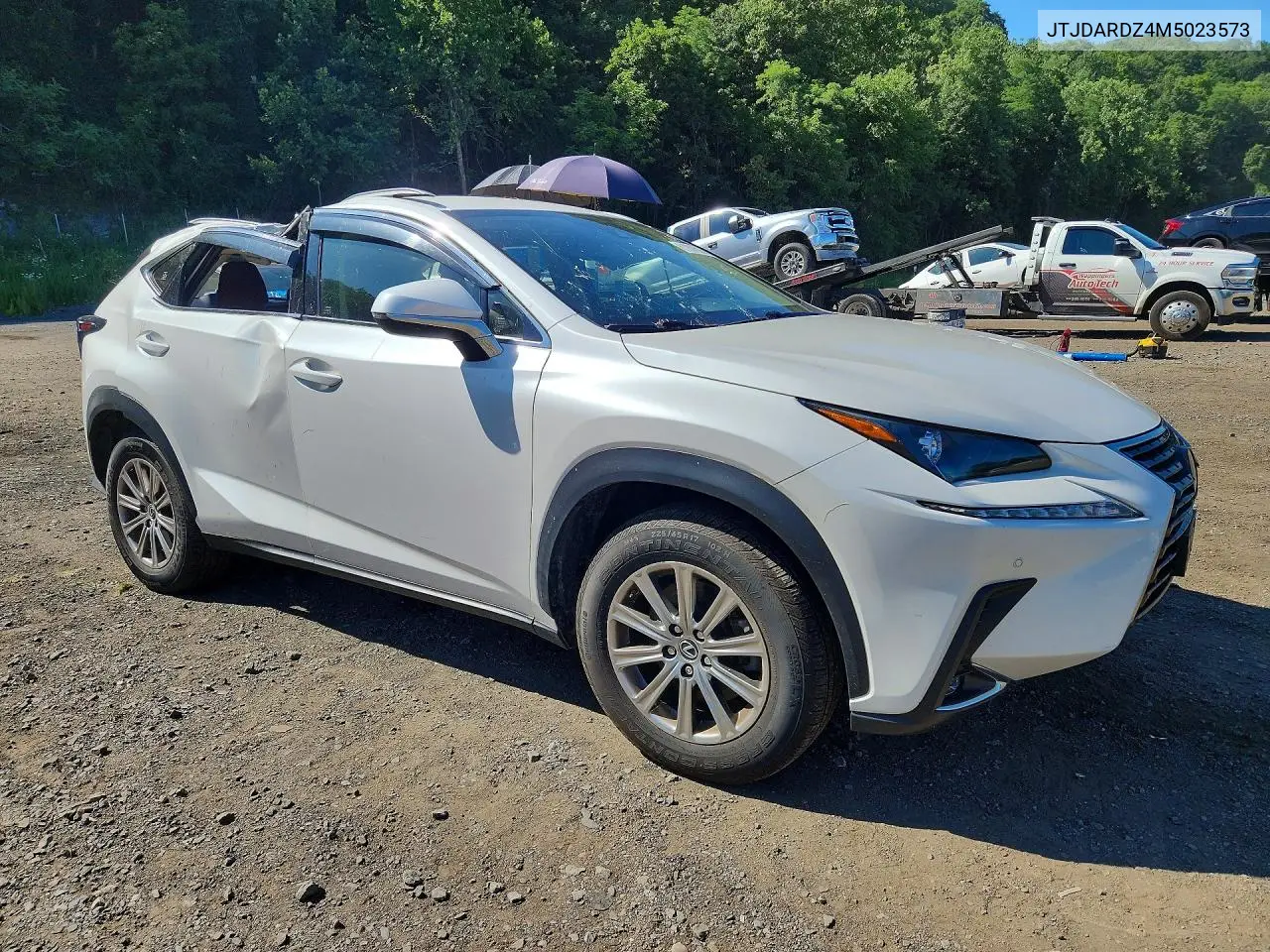 2021 Lexus Nx 300 Base VIN: JTJDARDZ4M5023573 Lot: 61287626
