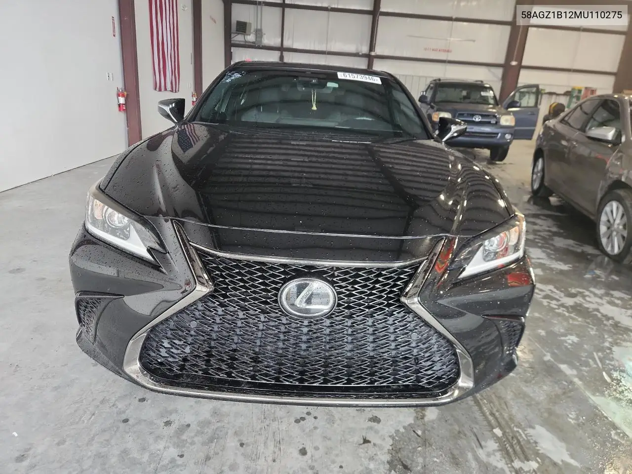 2021 Lexus Es 350 F Sport VIN: 58AGZ1B12MU110275 Lot: 61573946