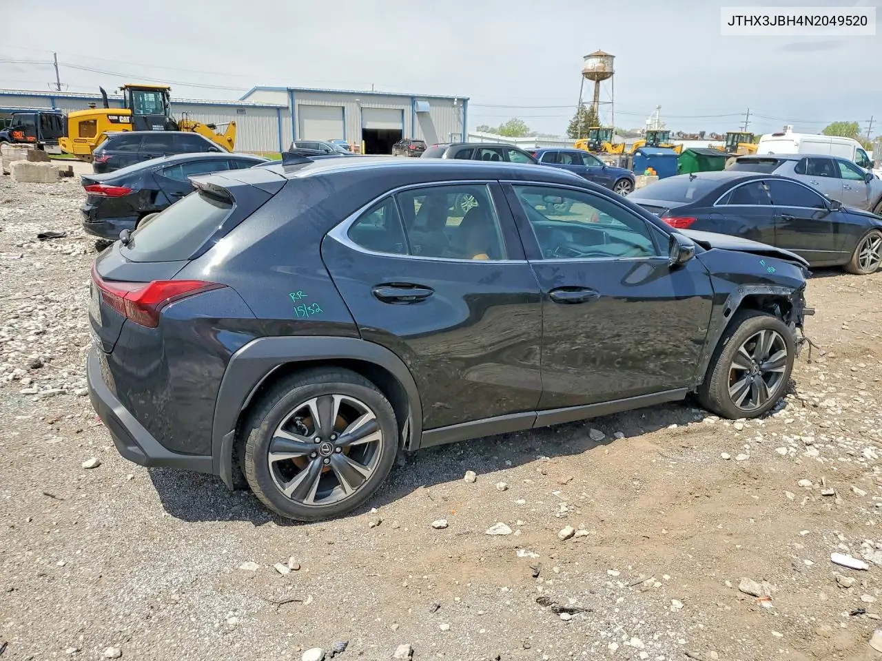 2022 Lexus Ux 200 Base VIN: JTHX3JBH4N2049520 Lot: 52219666