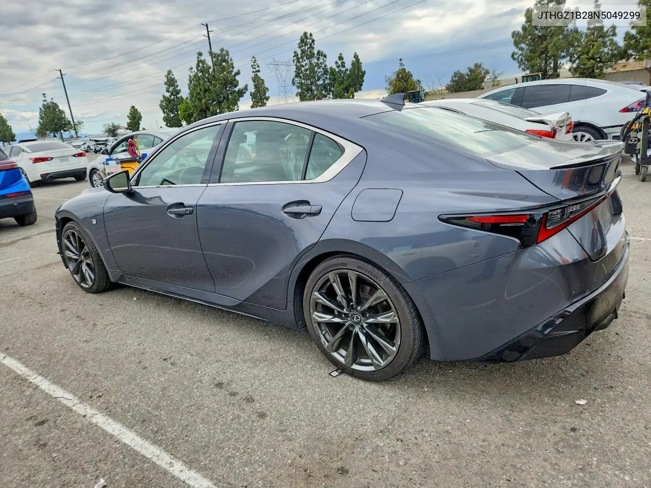 2022 Lexus Is 350 F Sport VIN: JTHGZ1B28N5049299 Lot: 52512656