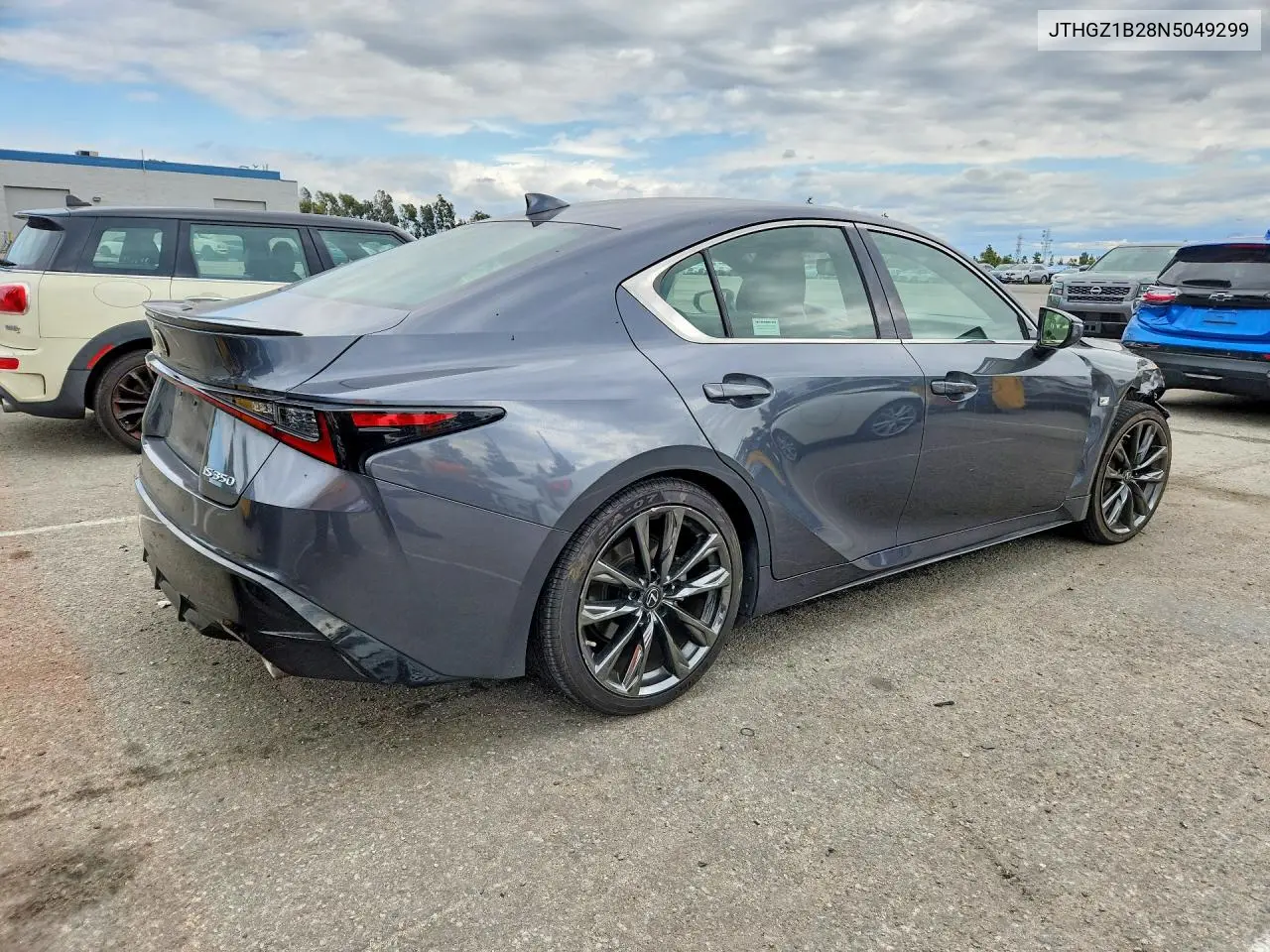 2022 Lexus Is 350 F Sport VIN: JTHGZ1B28N5049299 Lot: 52512656