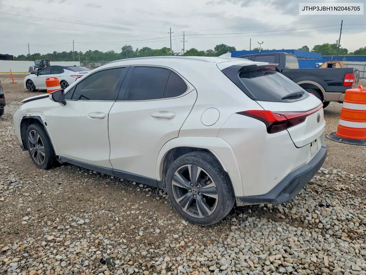 2022 Lexus Ux 200 Base VIN: JTHP3JBH1N2046705 Lot: 54410086
