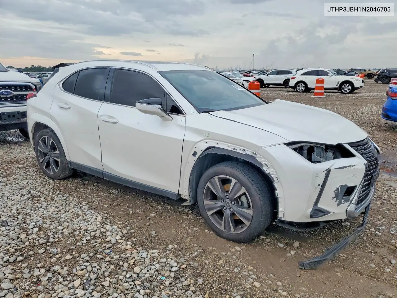 2022 Lexus Ux 200 Base VIN: JTHP3JBH1N2046705 Lot: 54410086