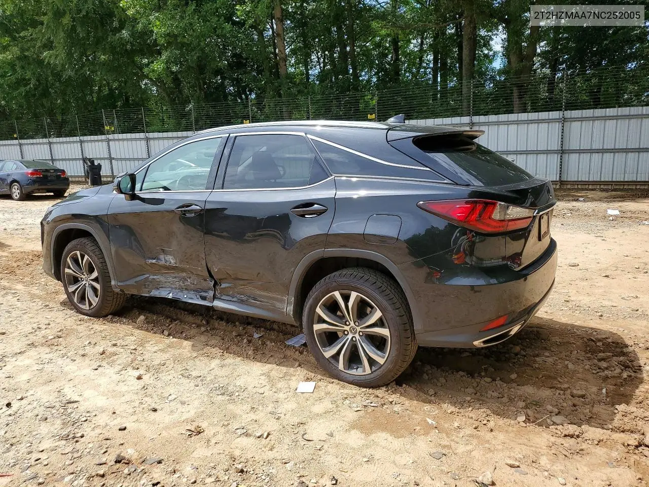 2022 Lexus Rx 350 VIN: 2T2HZMAA7NC252005 Lot: 57219186