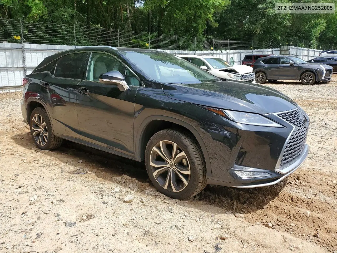 2022 Lexus Rx 350 VIN: 2T2HZMAA7NC252005 Lot: 57219186