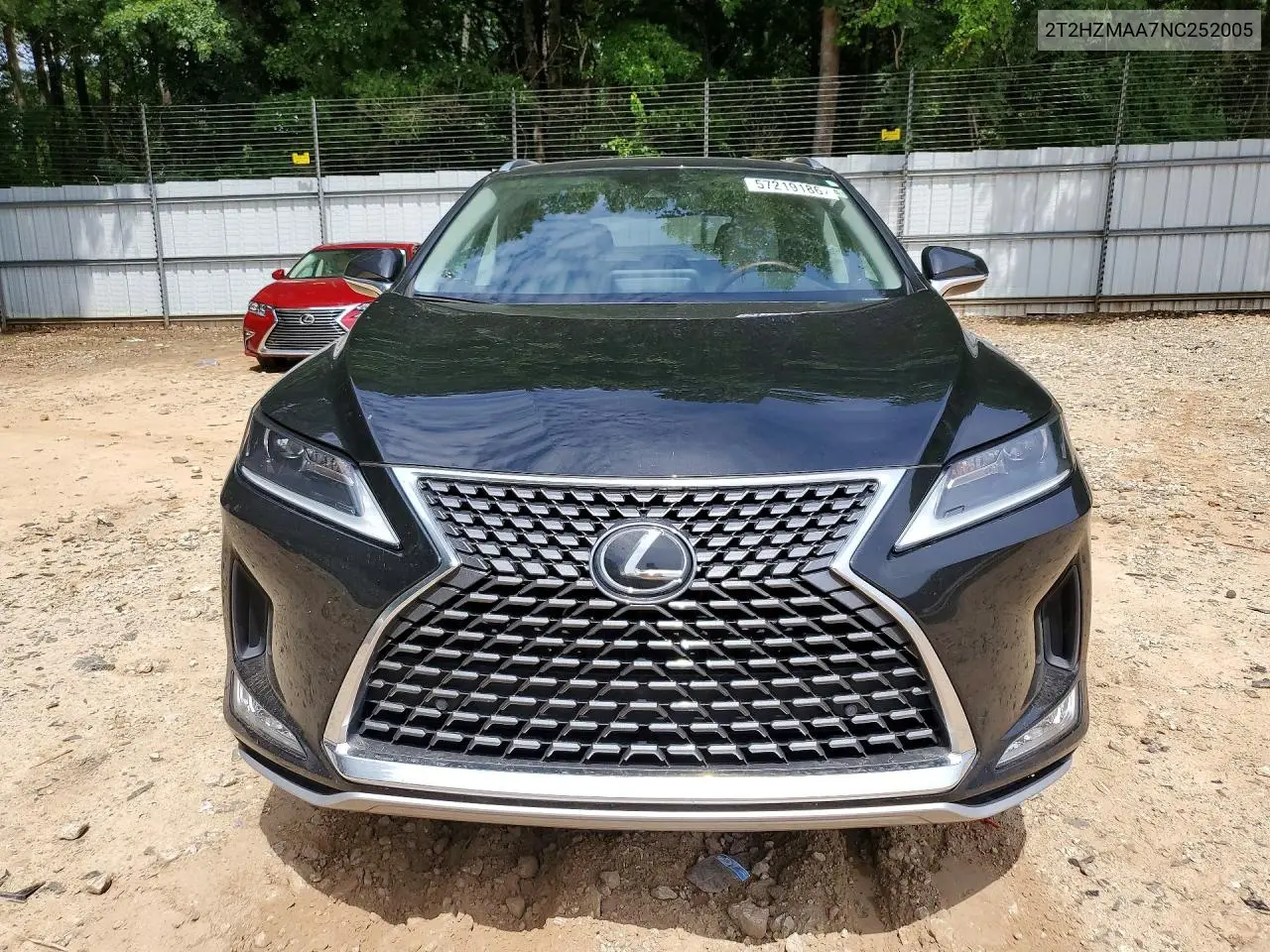 2022 Lexus Rx 350 VIN: 2T2HZMAA7NC252005 Lot: 57219186