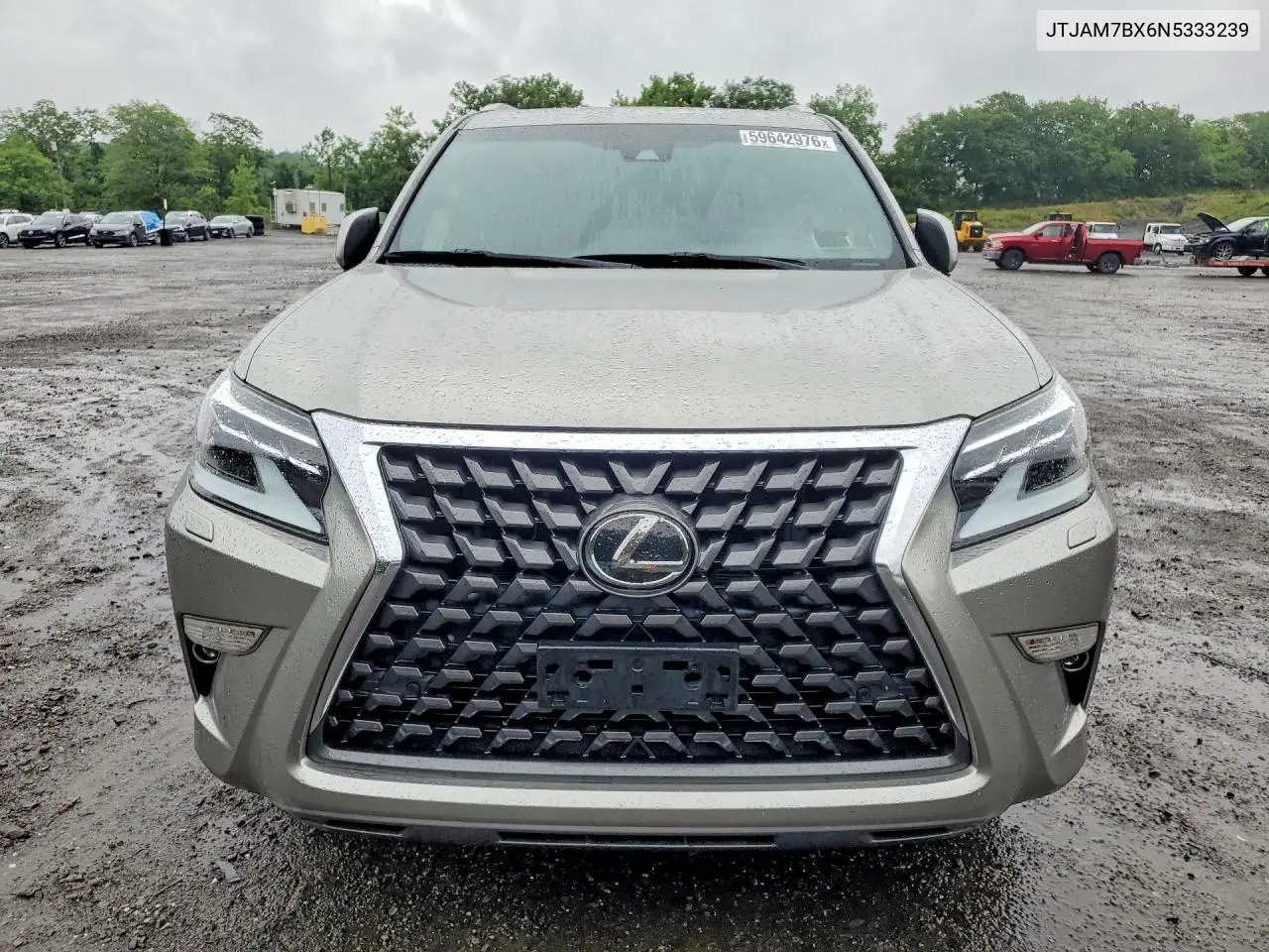 2022 Lexus Gx 460 VIN: JTJAM7BX6N5333239 Lot: 59642976