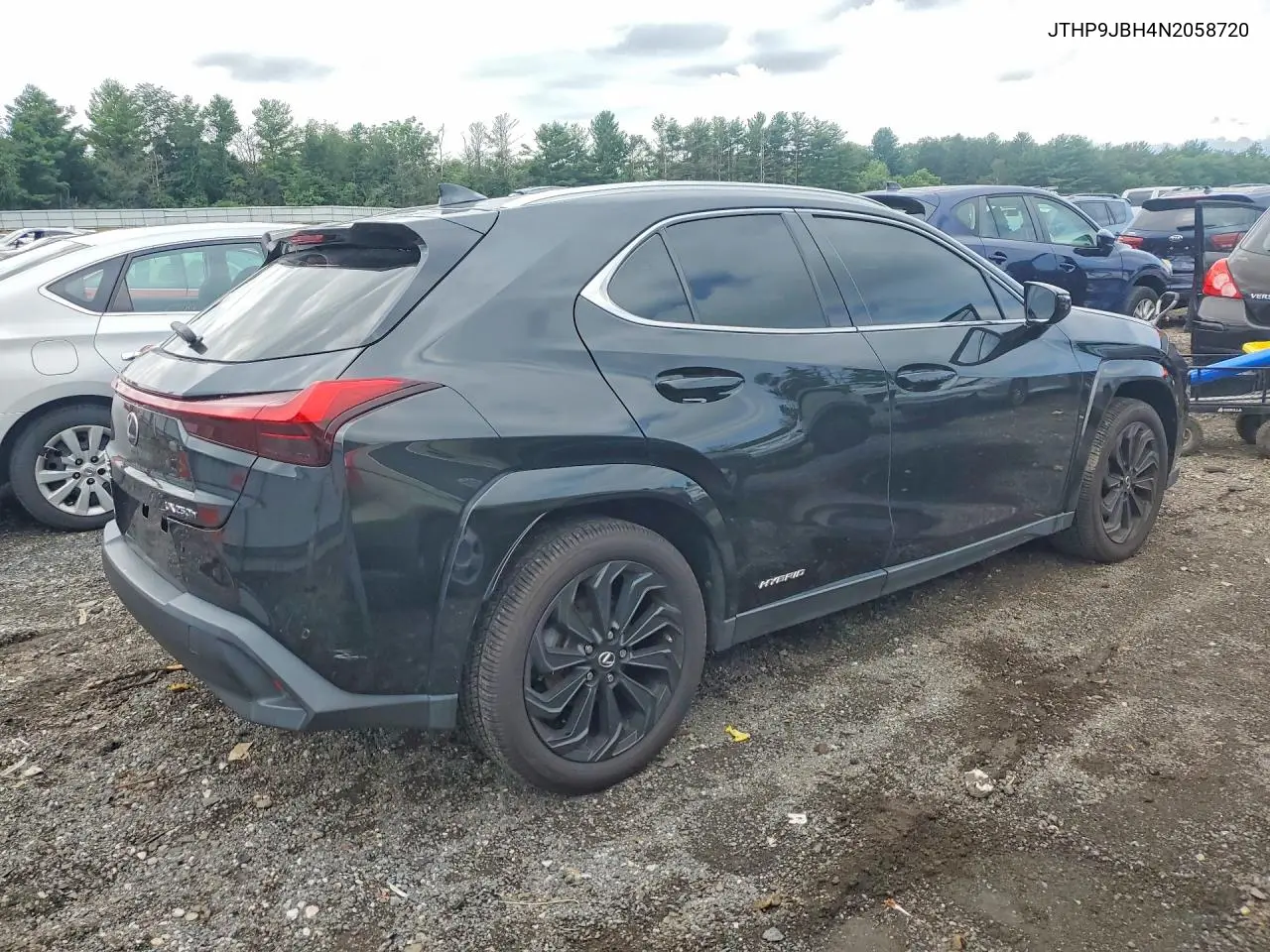 2022 Lexus Ux 250H Base VIN: JTHP9JBH4N2058720 Lot: 60324456