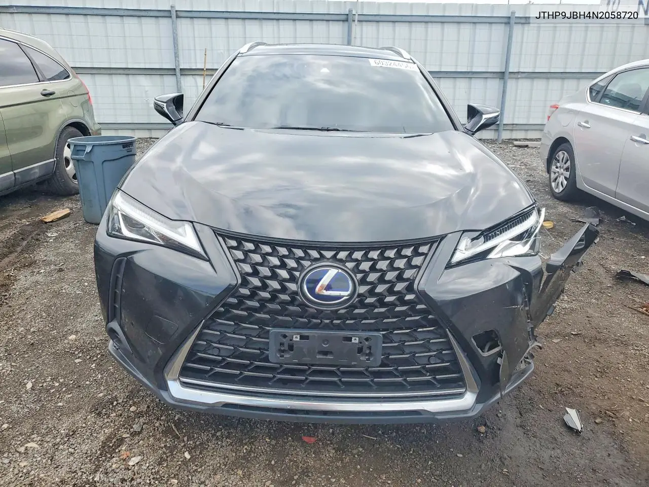 2022 Lexus Ux 250H Base VIN: JTHP9JBH4N2058720 Lot: 60324456