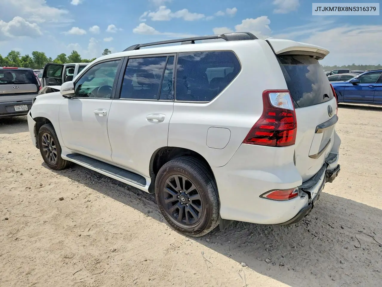 2022 Lexus Gx 460 VIN: JTJKM7BX8N5316379 Lot: 85459925