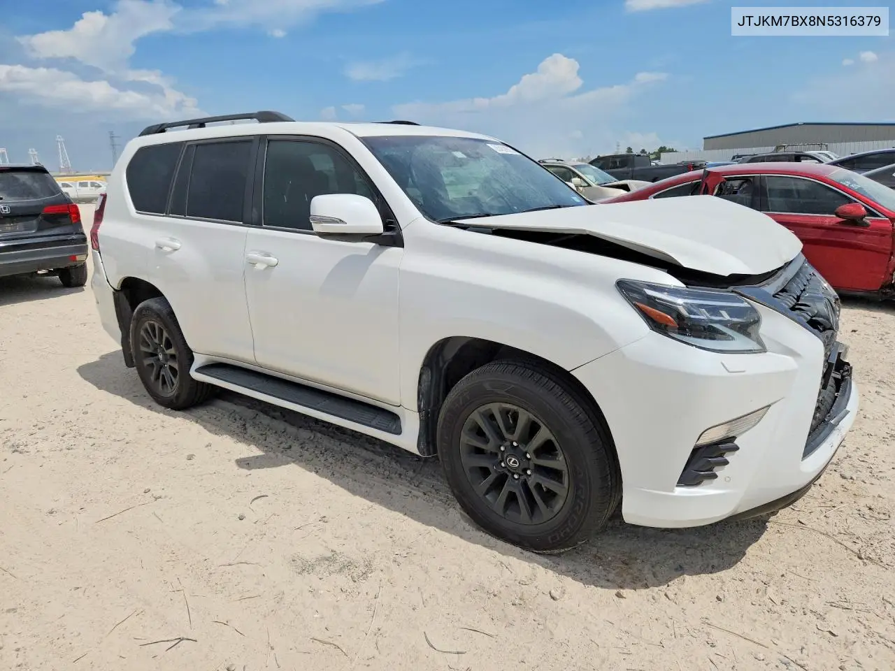 2022 Lexus Gx 460 VIN: JTJKM7BX8N5316379 Lot: 85459925